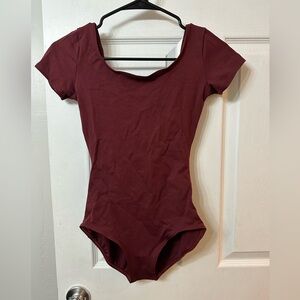 CAPEZIO S Burgundy Ballet Leotard